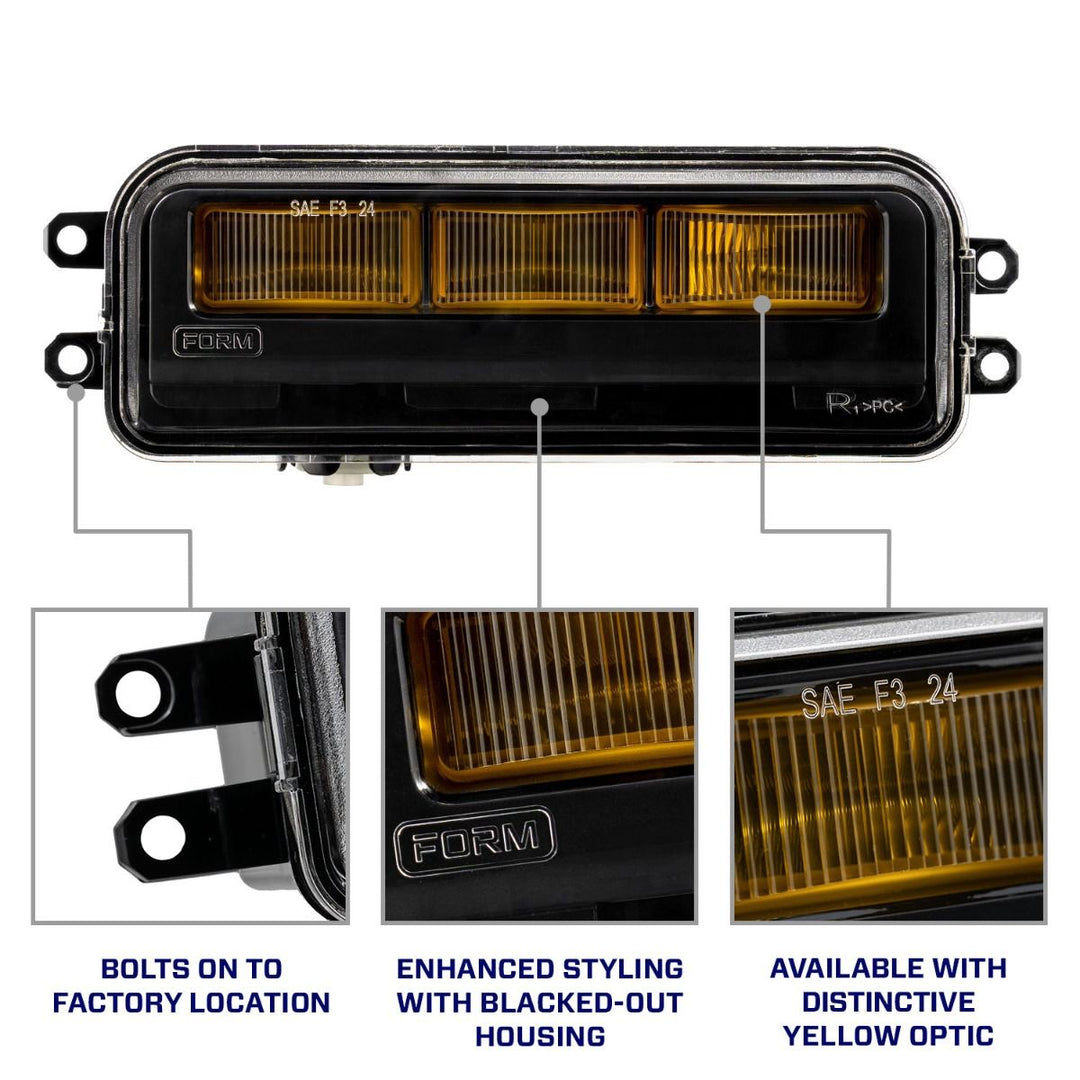 LED Fog Lights (pair) for 2024+ Toyota Tacoma