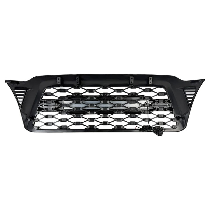 TRD PRO Style Grille W/ LED Off-Road Lights - Matte Black for 2005-2011 Toyota Tacoma