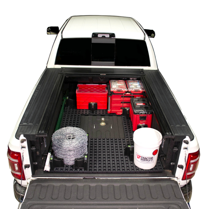 Tmat Truck Bed Organizer Slide Out Mat | Universal Fit for Short Beds 5' to 5'5"