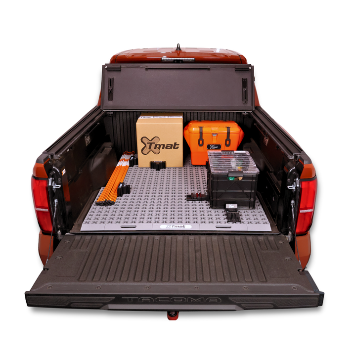 Tmat Midsize Truck Bed Organizer Slide Out Mat fits 2005+ Toyota Tacoma 5' Bed