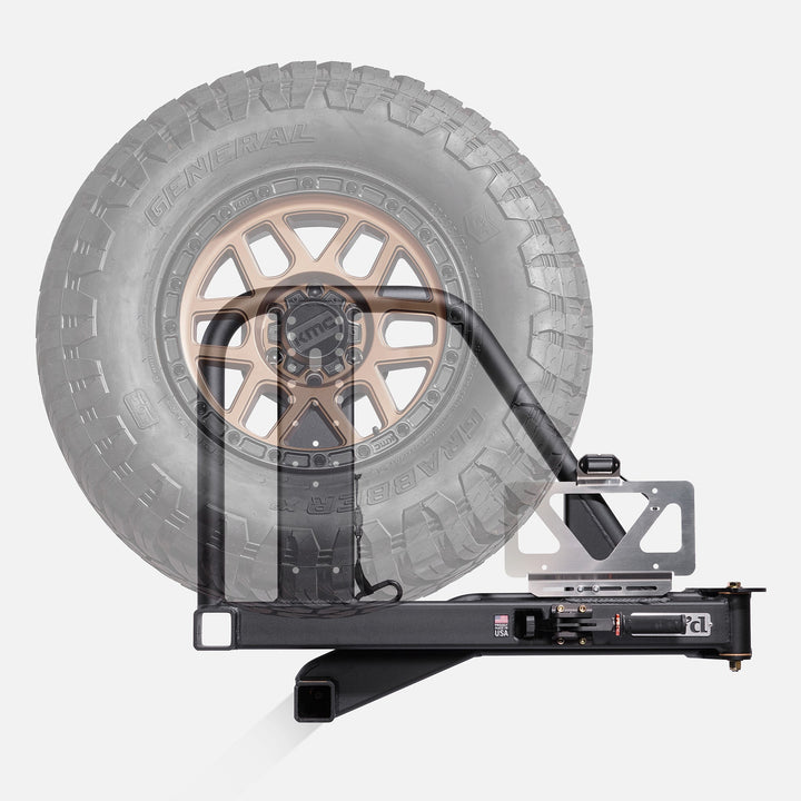 UltraSwing™ Multi-Fit Spare Tire Hitch Mount