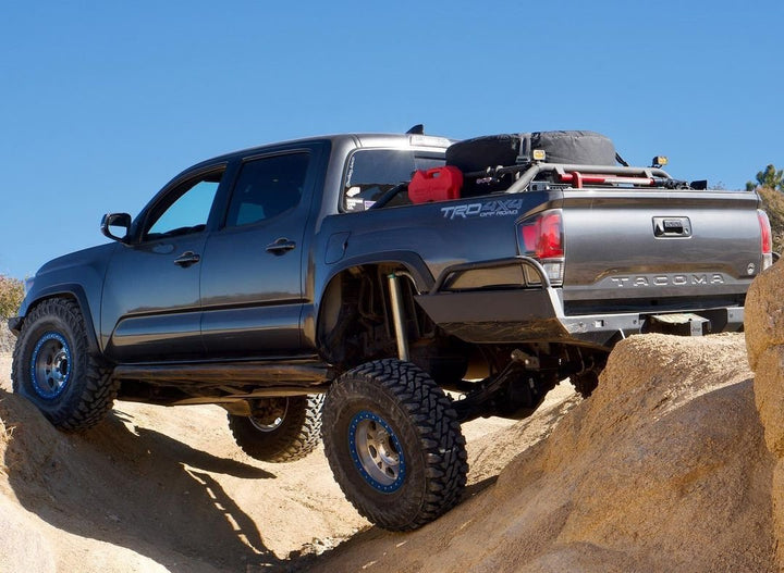 Rear Shock Relocation Towers Mid Travel For 2005-2023 Toyota Tacoma