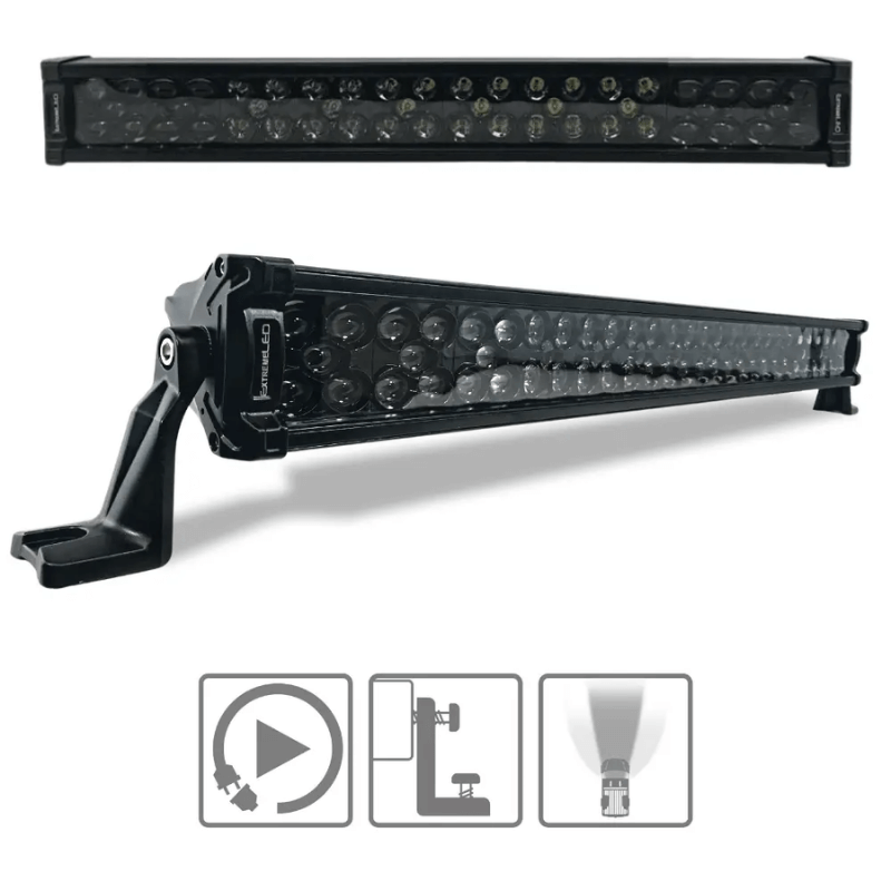 20" Extreme Stealth Dual Row 150w Combo Beam Led Light Bar