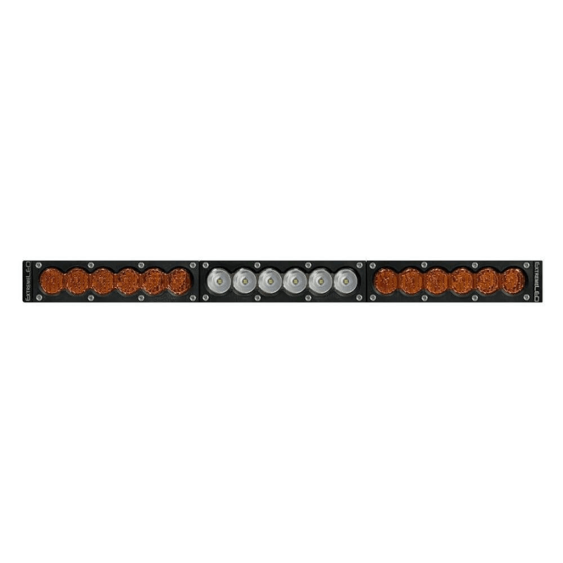 20" X6s Slim Amber/White 90w Led Light Bar & Harness