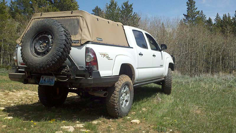 CBI Bushmaster 2.0 Swing Arm Rear Bumper for 05-15 Tacoma