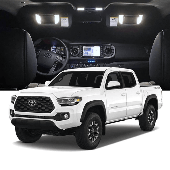 2016-2023 Toyota Tacoma Switched Dual Output Footwell Kit + Interior Lights
