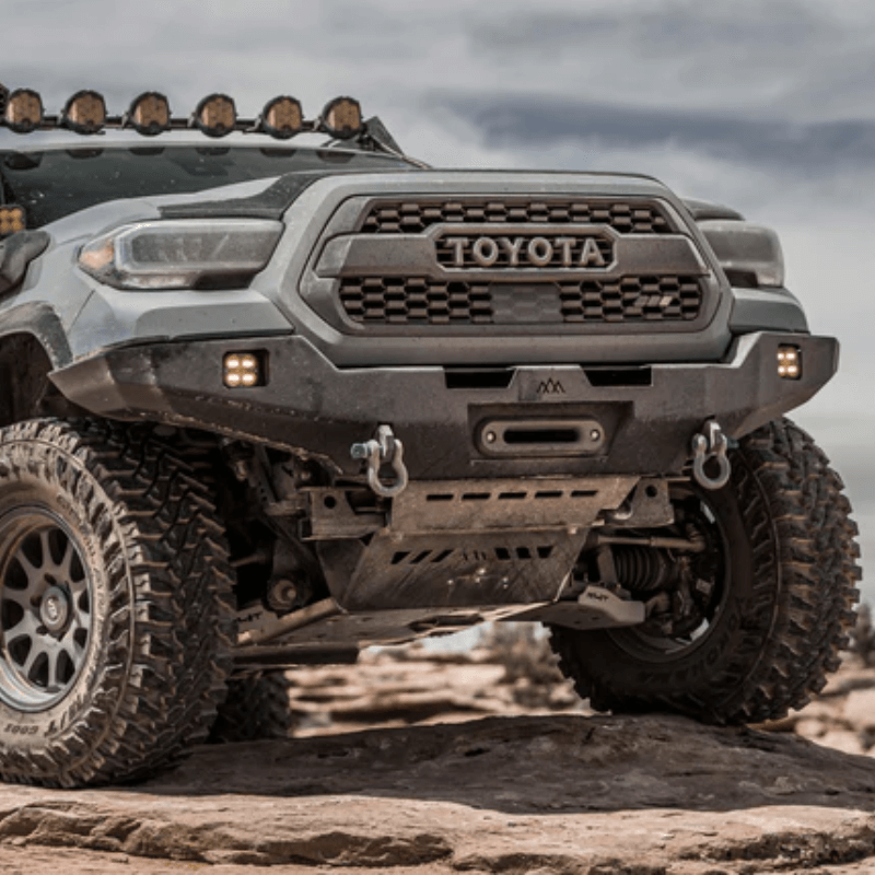 Toyota Tacoma Off-Road Sleek Front Bumper For Gen 1 (Deluxe Model) – AMI  CUSTOM BUMPERS