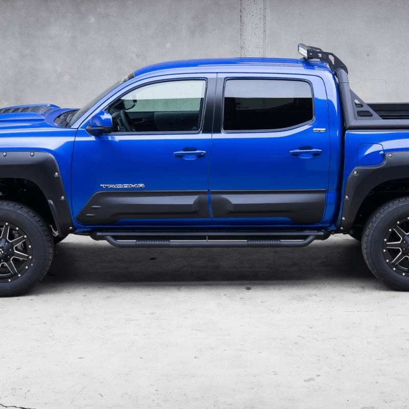 Door Rocker Panel Door Rocker Panel Set-Double Cab Fits 2016-2023 Toyota Tacoma