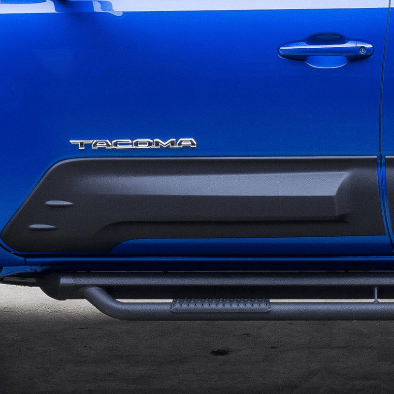Door Rocker Panel Door Rocker Panel Set-Double Cab Fits 2016-2023 Toyota Tacoma