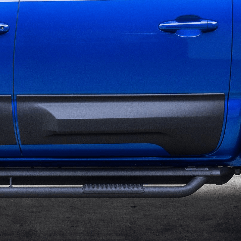 Door Rocker Panel Door Rocker Panel Set-Double Cab Fits 2016-2023 Toyota Tacoma