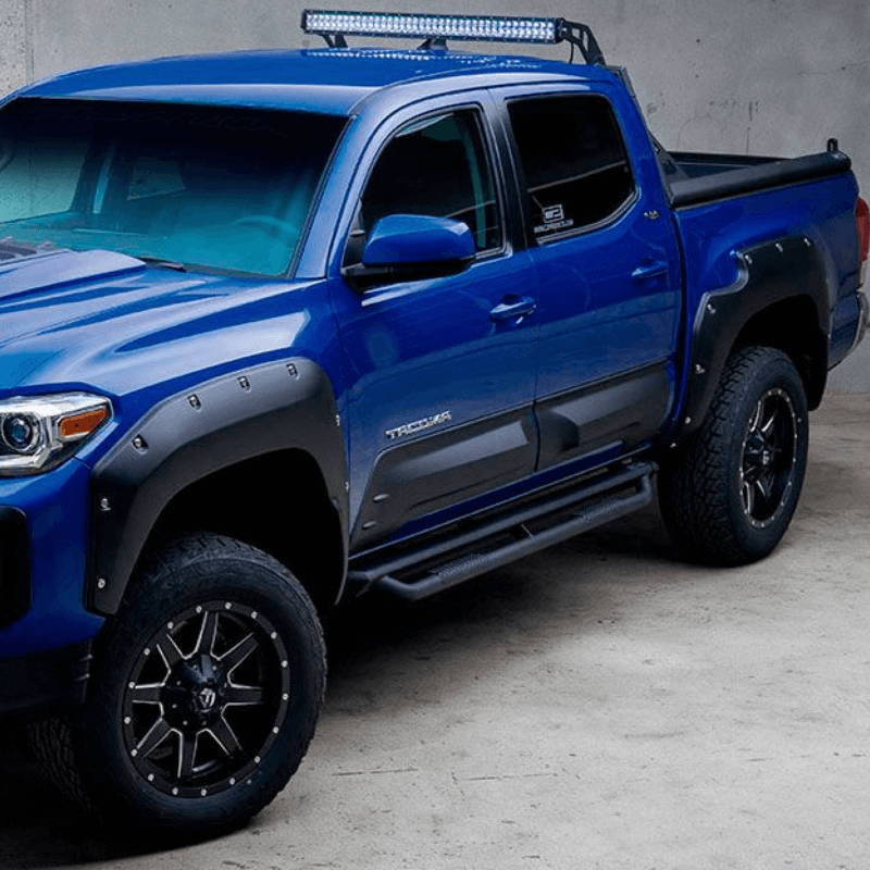 Door Rocker Panel Door Rocker Panel Set-Double Cab Fits 2016-2023 Toyota Tacoma