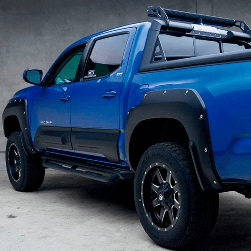 Door Rocker Panel Door Rocker Panel Set-Double Cab Fits 2016-2023 Toyota Tacoma