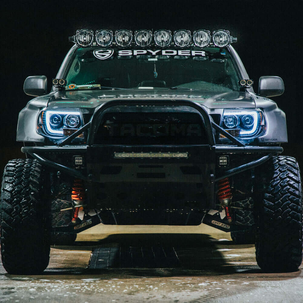 Headlights Fits 2005-2011 Toyota Tacoma Clear Signal Lamps LED Headlights Fits 2005-2011 Toyota Tacoma Clear Signal Lamps LED