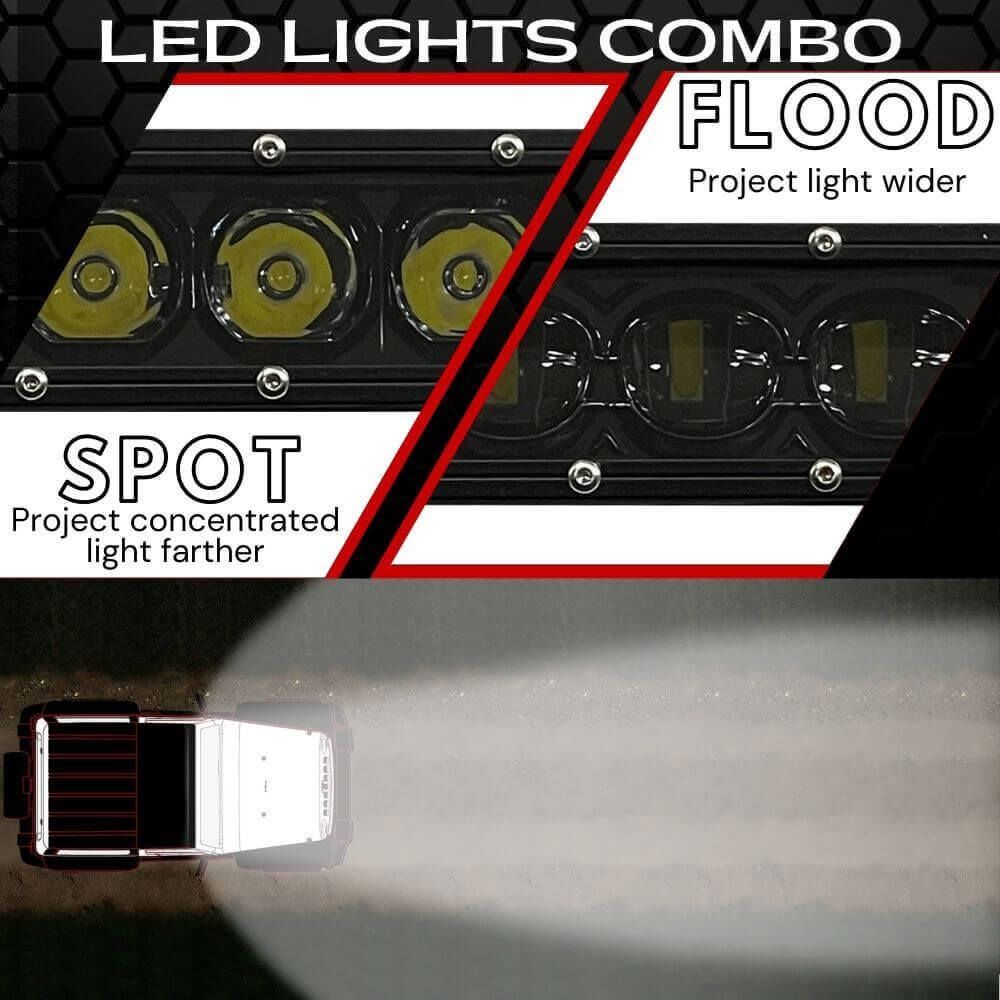 40" Extreme Stealth 150w Combo Beam Led Light Bar