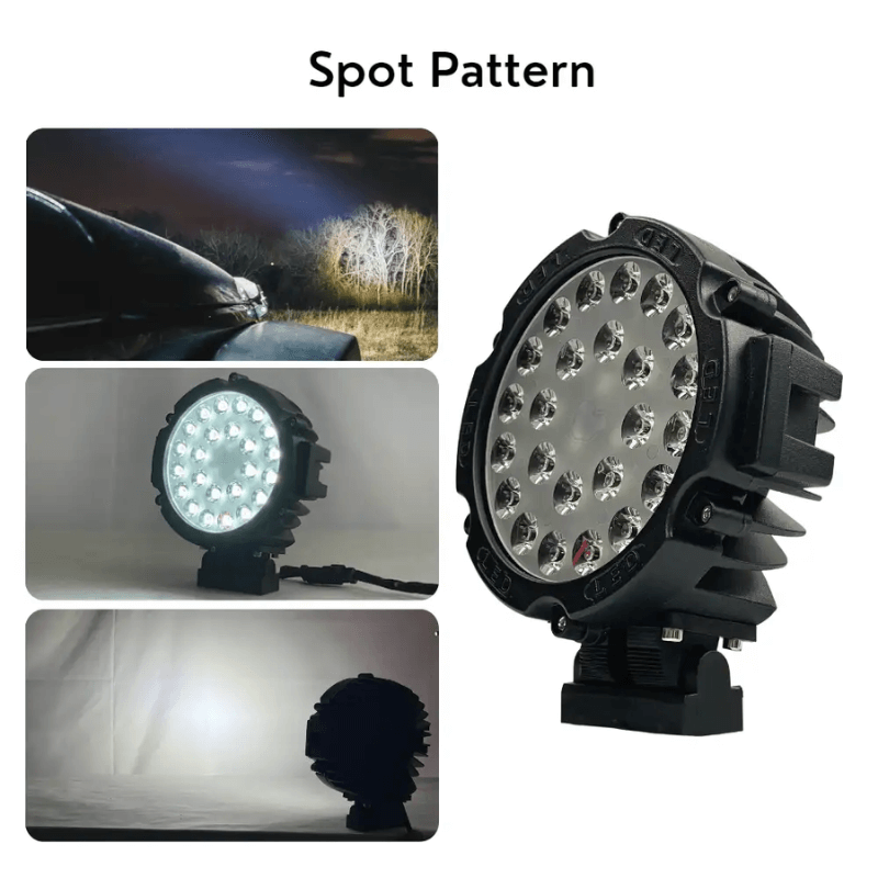 5" Round LED Rally Light (80w)