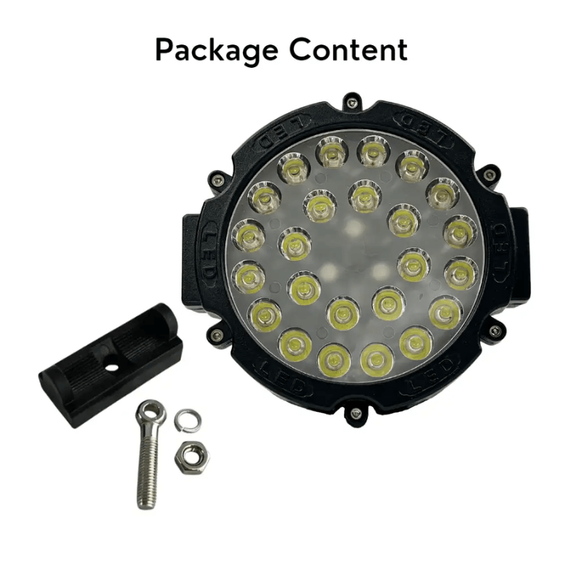 5" Round LED Rally Light (80w)