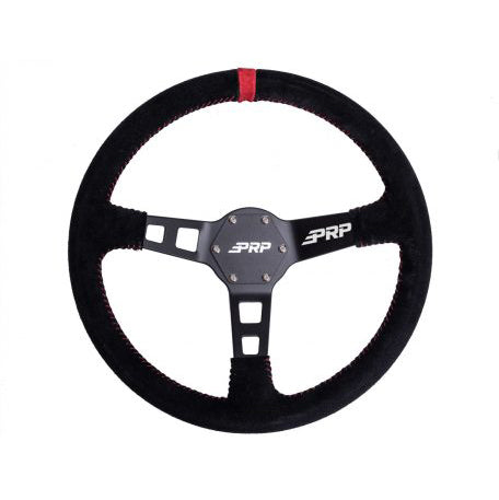 Deep Dish Steering Wheel | Suede