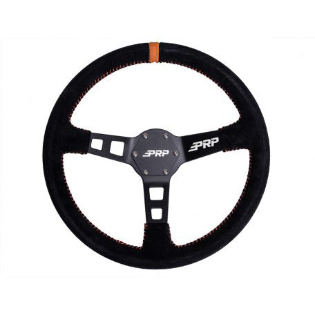 Deep Dish Steering Wheel | Suede