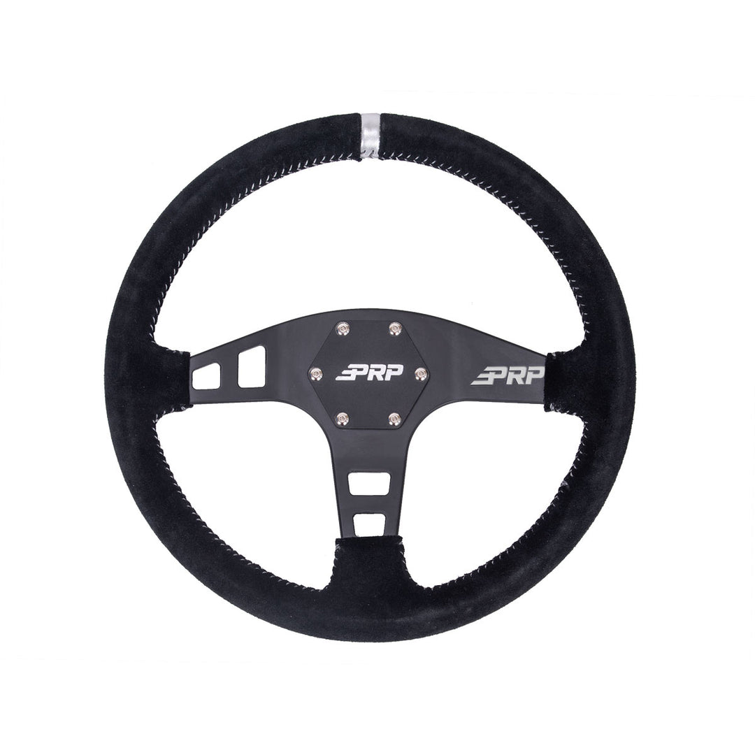 Flat Steering Wheel | Suede