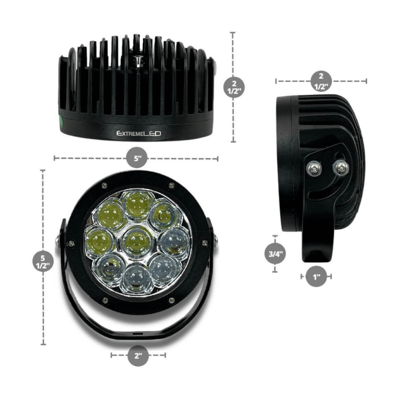 Giro 4.75" Round Led Light