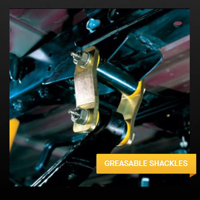 Greasable Shackles