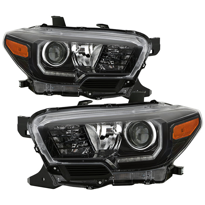 2016-2023 TRD Pro Style Headlights w/LED DRL