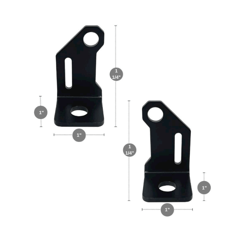 "L" Mounts for Stackerz Pair