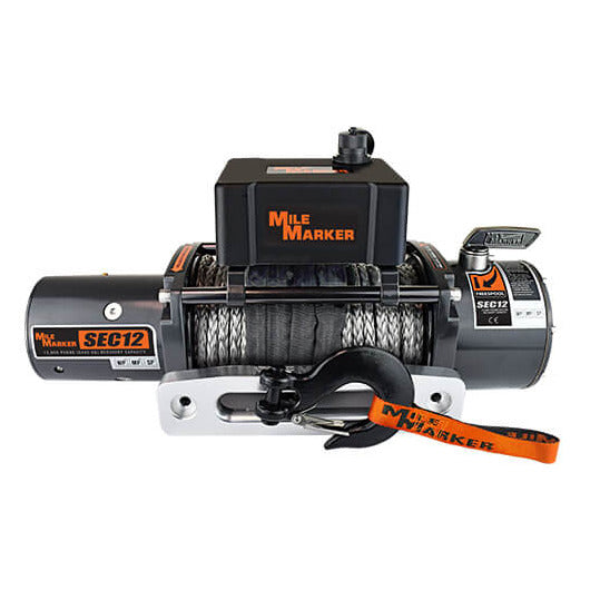 SEC12 | 12000 lb. Winch With Synthetic Rope