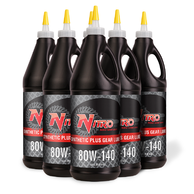 80W-140 Nitro Para-Synthetic Plus Gear Oil, GL5 (6 Quarts)