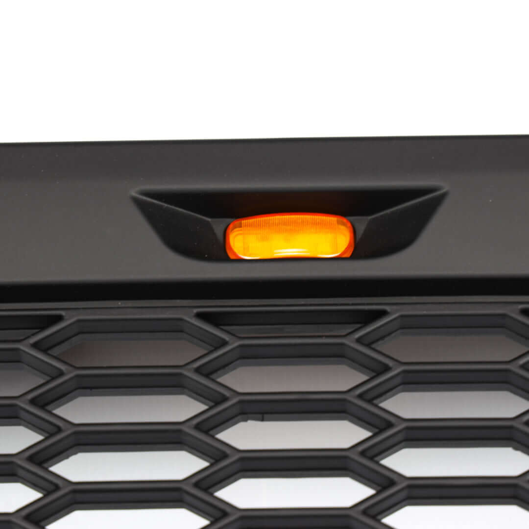 2016-2023 Tacoma Raptor Style ABS Mesh Grille With 3 Amber LED Lights