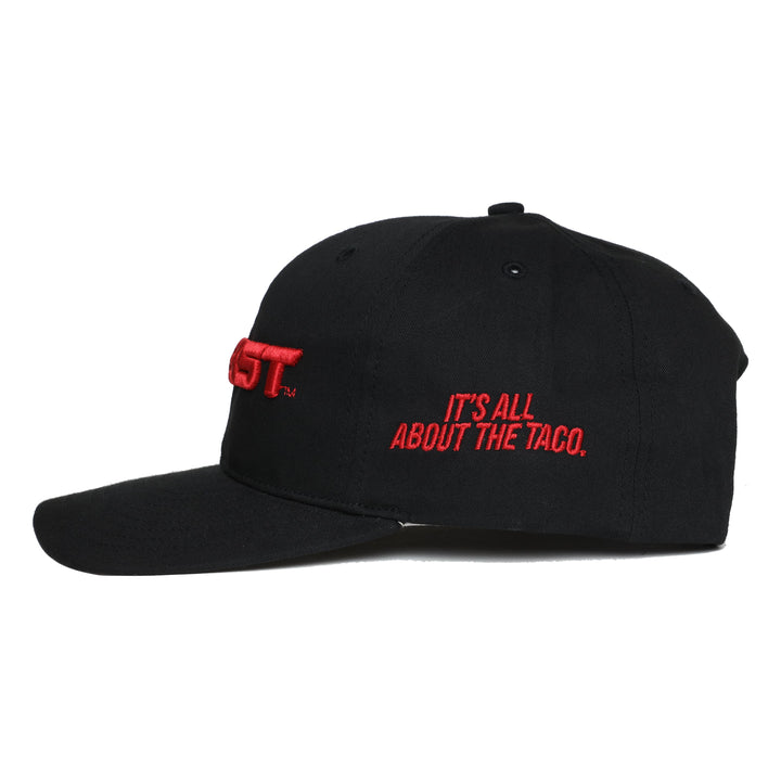 It's All About The Taco Trucker Hat - Black/Red