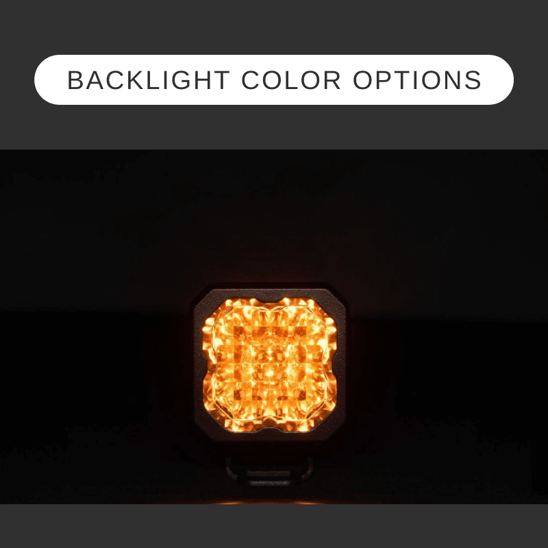 Stage Series C1 Amber LED Pod | Flush Mount