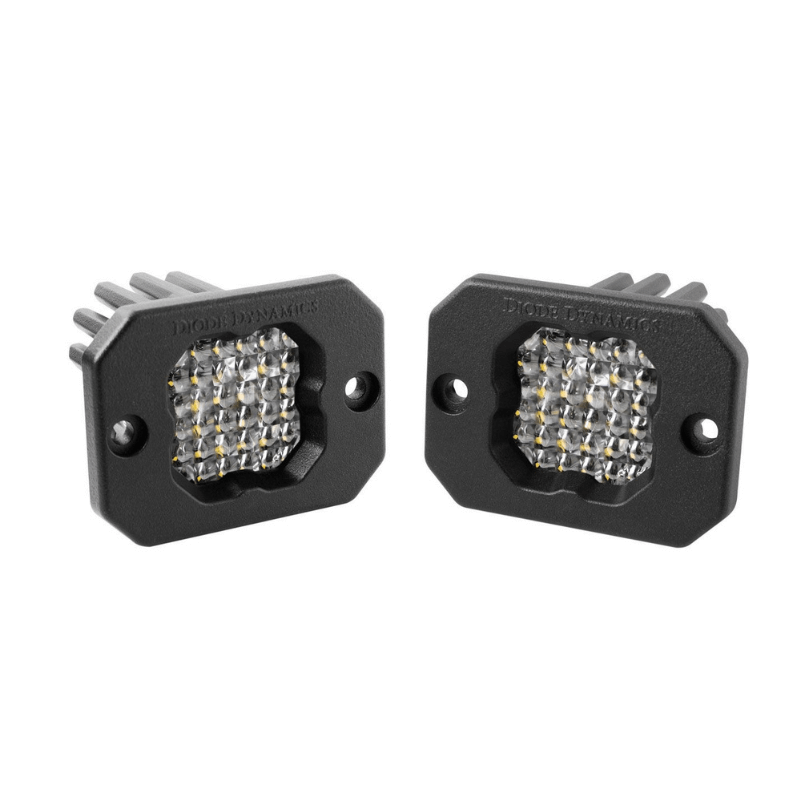 Flush mount led store pod lights