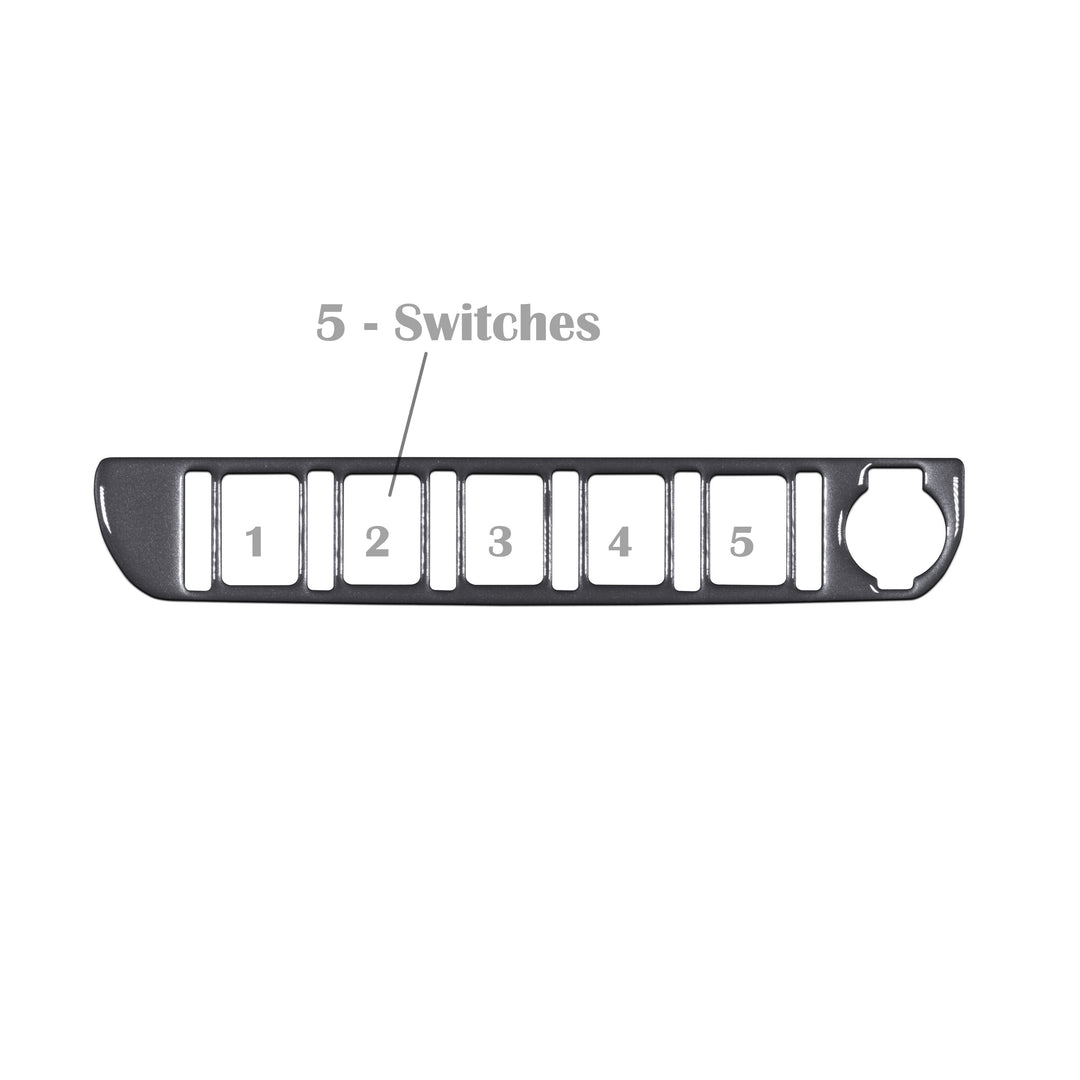 Center Dash Switch Panel Accent | 2016-2021 Toyota Tacoma