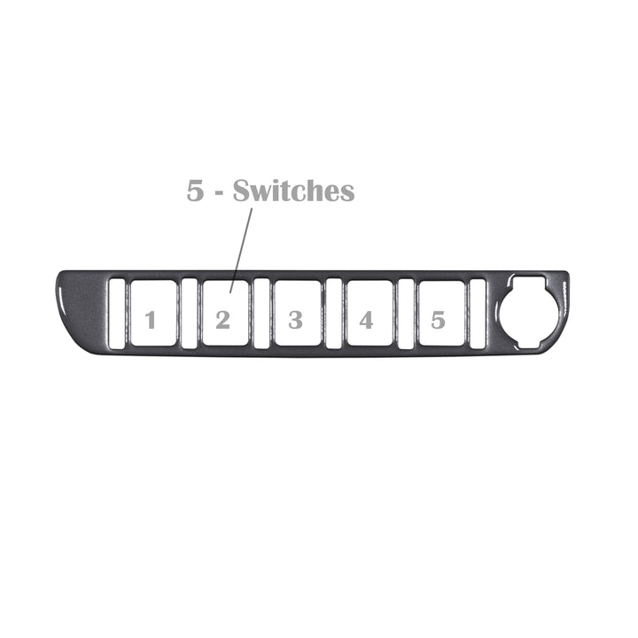 Center Dash Switch Panel Accent | 2016-2021 Toyota Tacoma