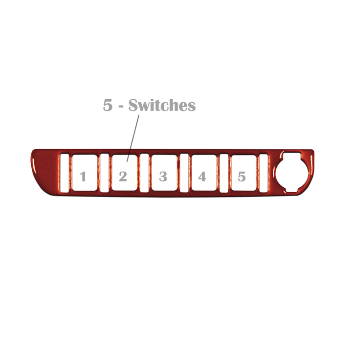 Center Dash Switch Panel Accent | 2016-2021 Toyota Tacoma