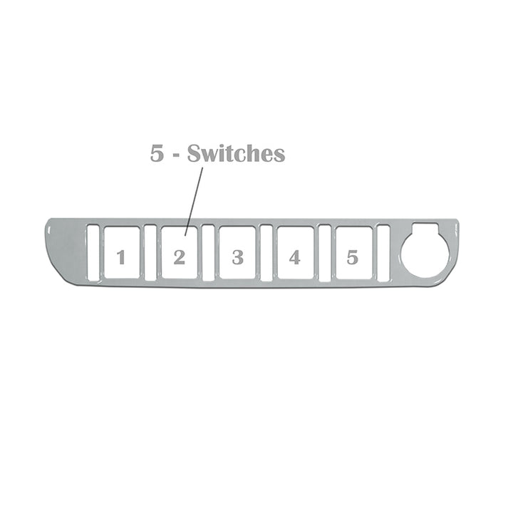 Center Dash Switch Panel Accent | 2016-2021 Toyota Tacoma