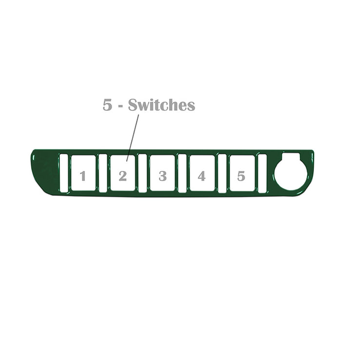 Center Dash Switch Panel Accent | 2016-2021 Toyota Tacoma