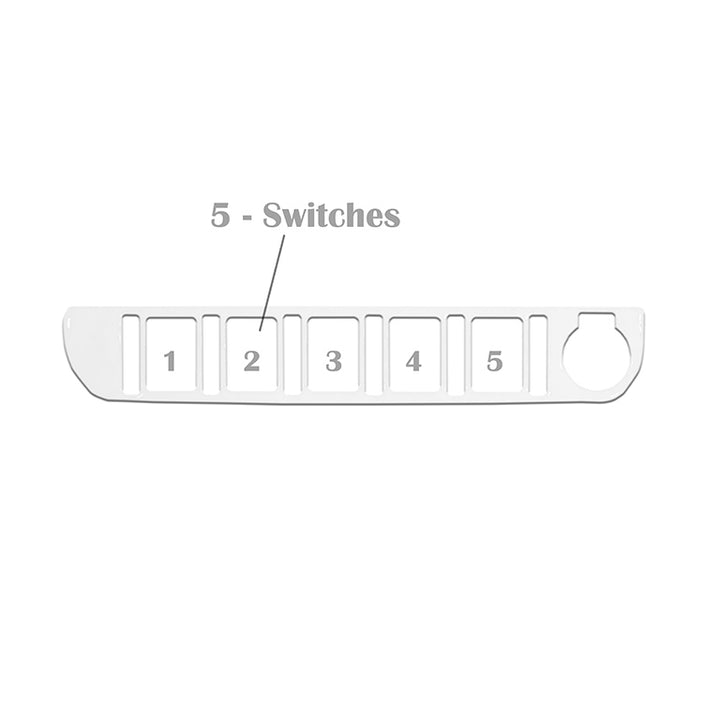 Center Dash Switch Panel Accent | 2016-2021 Toyota Tacoma