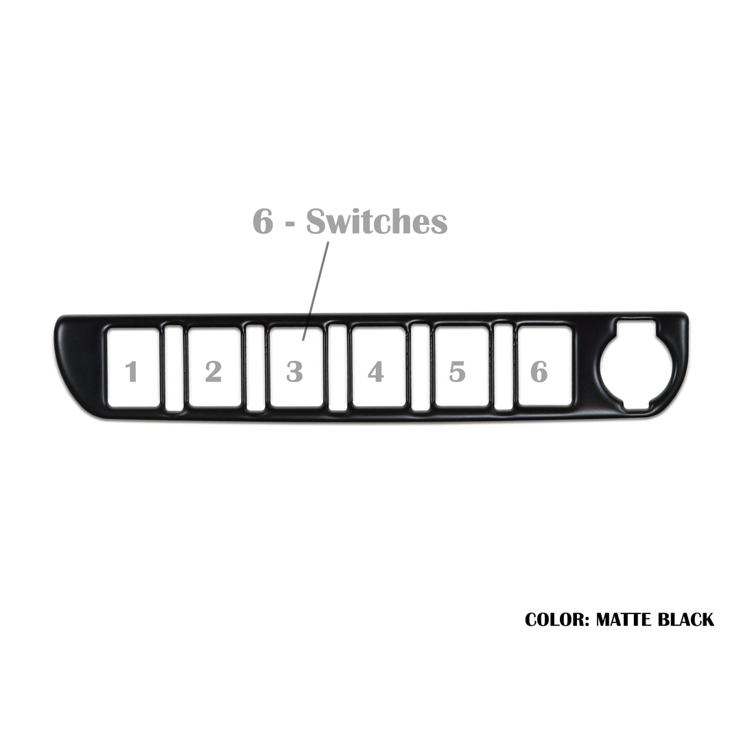 Center Dash Switch Panel Accent | 2016-2021 Toyota Tacoma