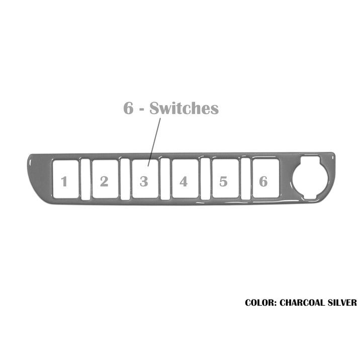 Center Dash Switch Panel Accent | 2016-2021 Toyota Tacoma