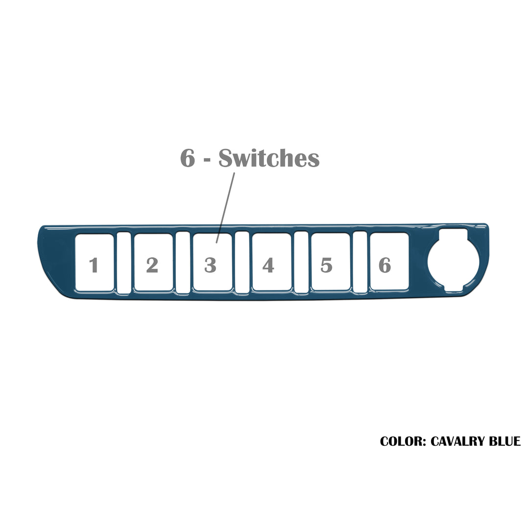 Center Dash Switch Panel Accent | 2016-2021 Toyota Tacoma