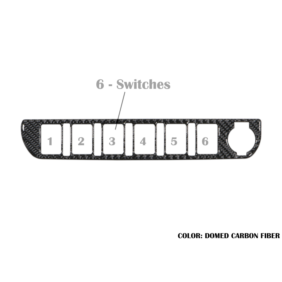 Center Dash Switch Panel Accent | 2016-2021 Toyota Tacoma