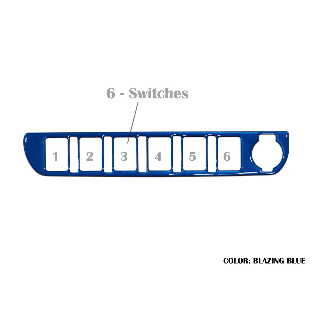 Center Dash Switch Panel Accent | 2016-2021 Toyota Tacoma