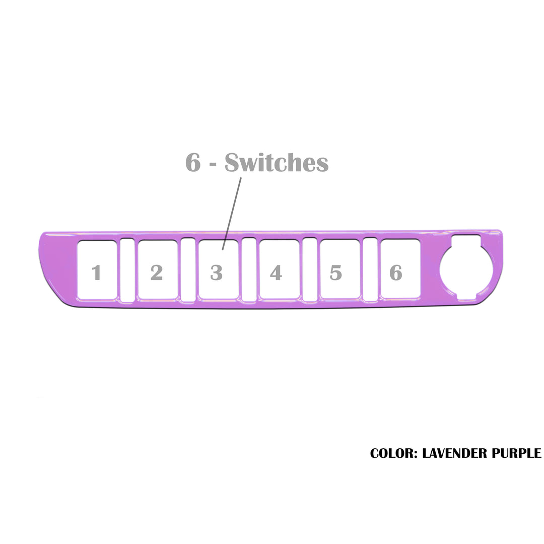 Center Dash Switch Panel Accent | 2016-2021 Toyota Tacoma