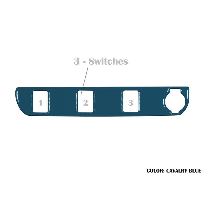 Center Dash Switch Panel Accent | 2016-2021 Toyota Tacoma