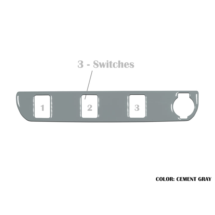 Center Dash Switch Panel Accent | 2016-2021 Toyota Tacoma
