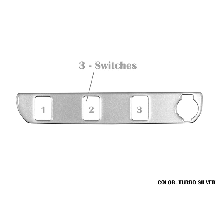Center Dash Switch Panel Accent | 2016-2021 Toyota Tacoma