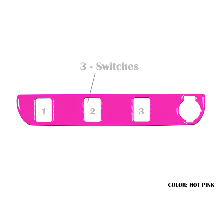 Center Dash Switch Panel Accent | 2016-2021 Toyota Tacoma