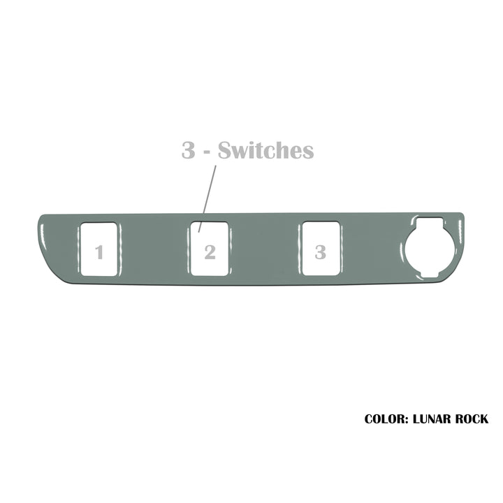 Center Dash Switch Panel Accent | 2016-2021 Toyota Tacoma